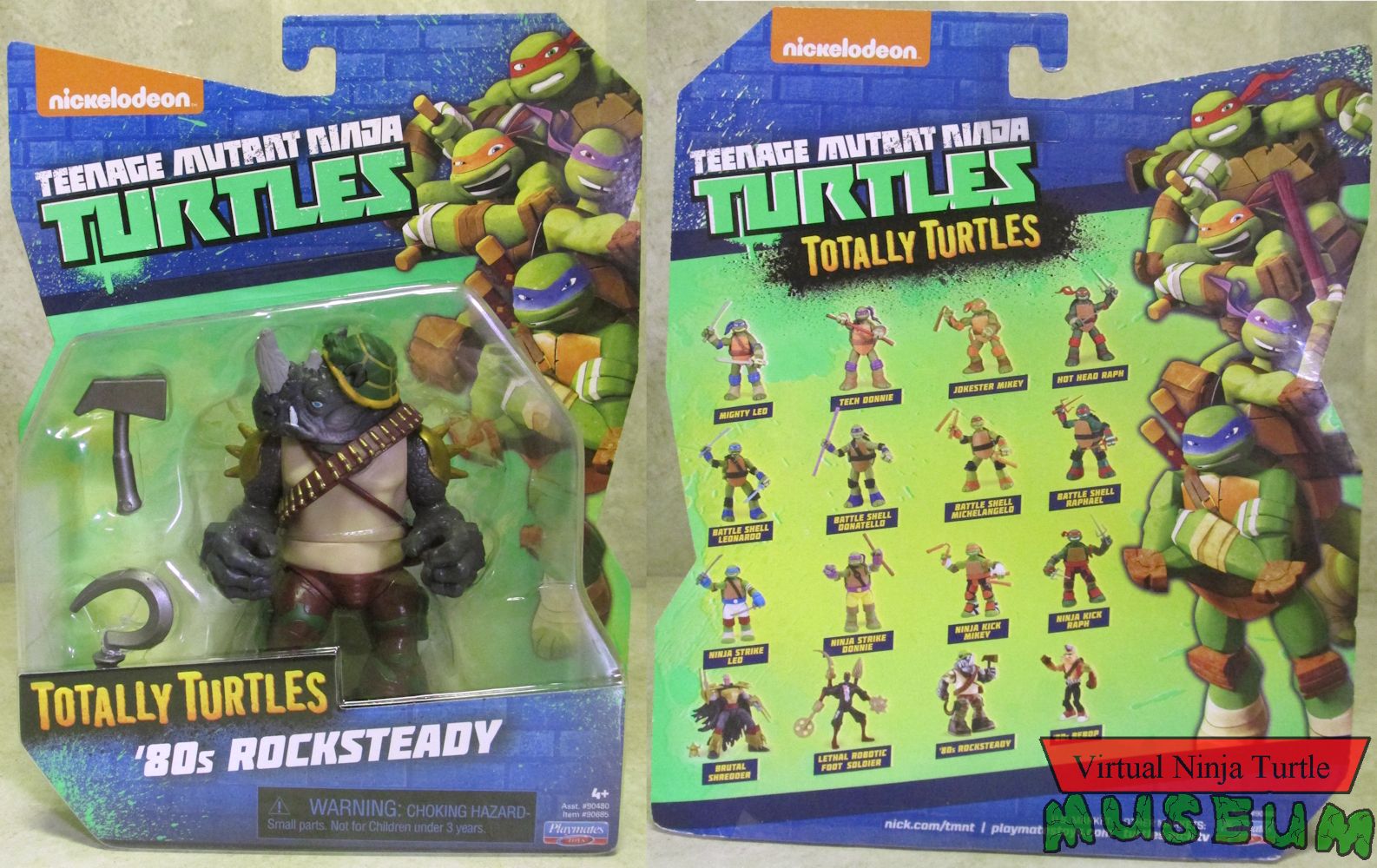 Totally Turtles card front and back