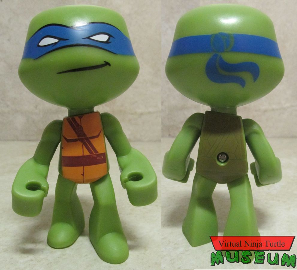 Leonardo front and back