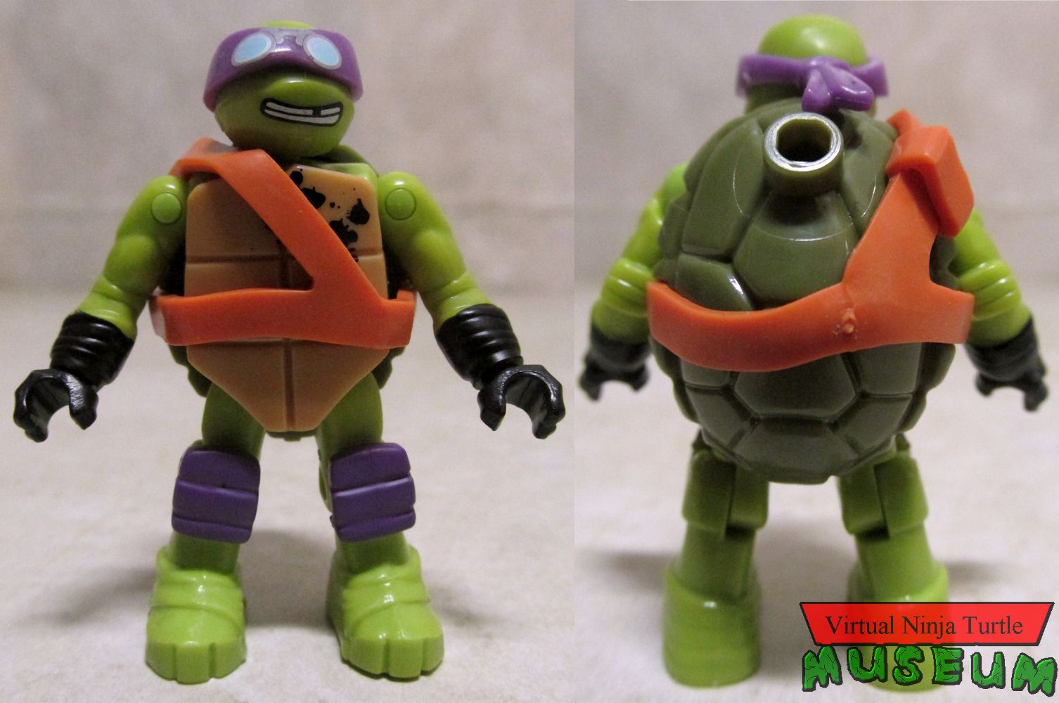 Donatello front and back