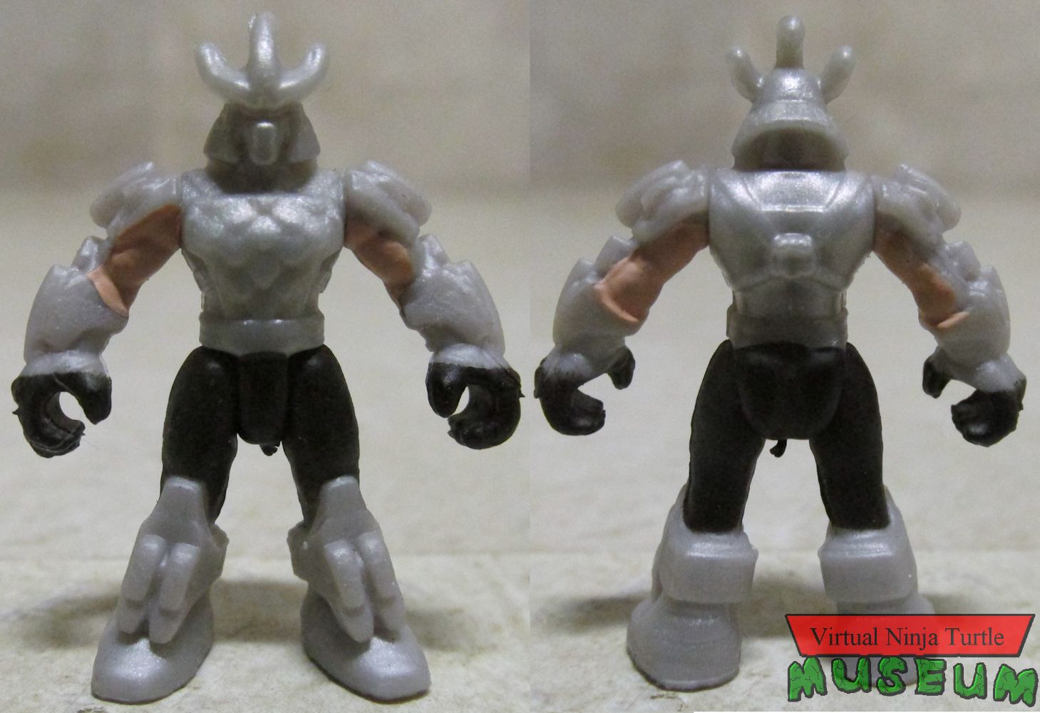 Shredder front and back