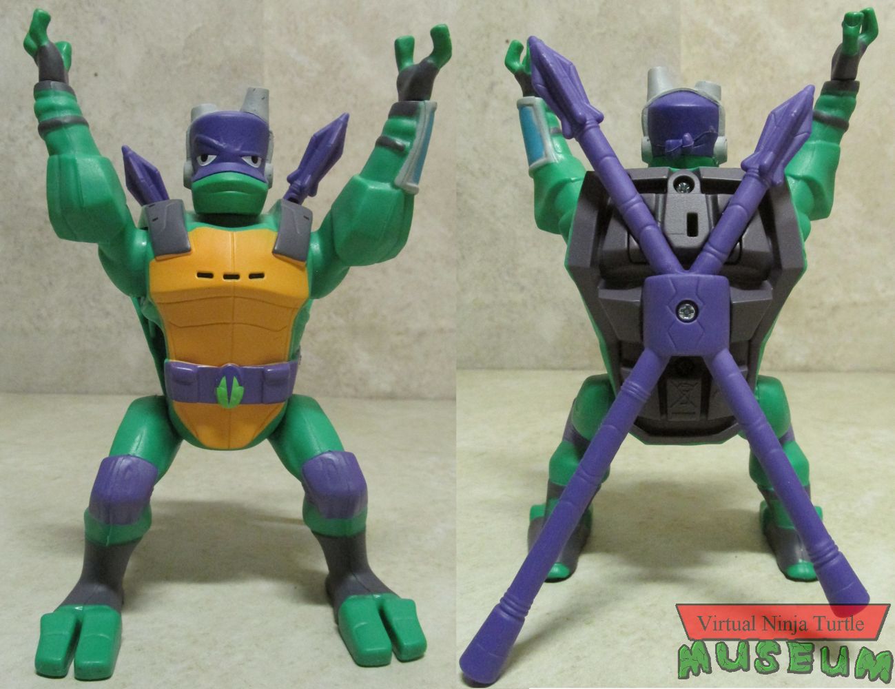 Donatello front and back