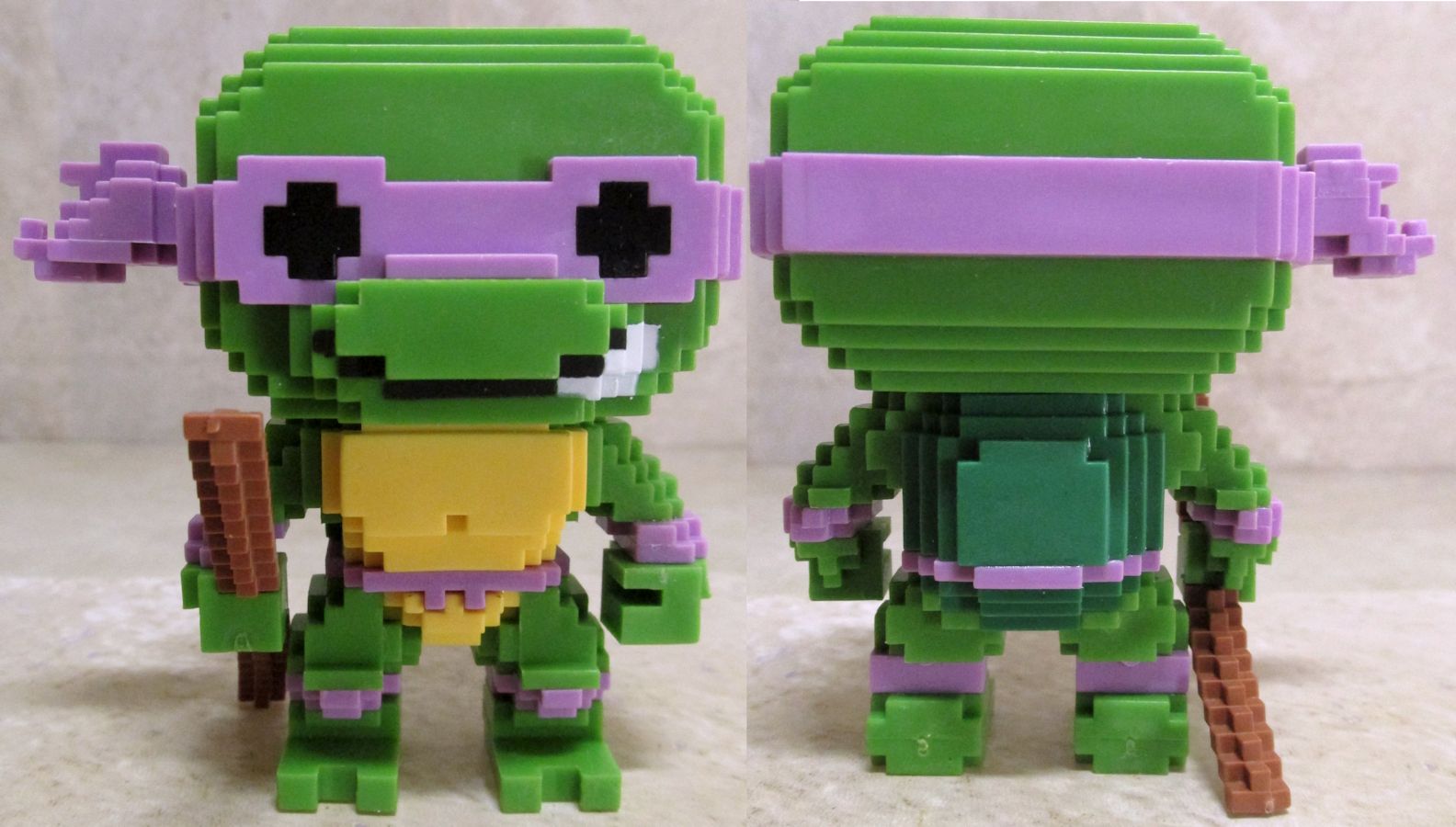 Donatello front and back