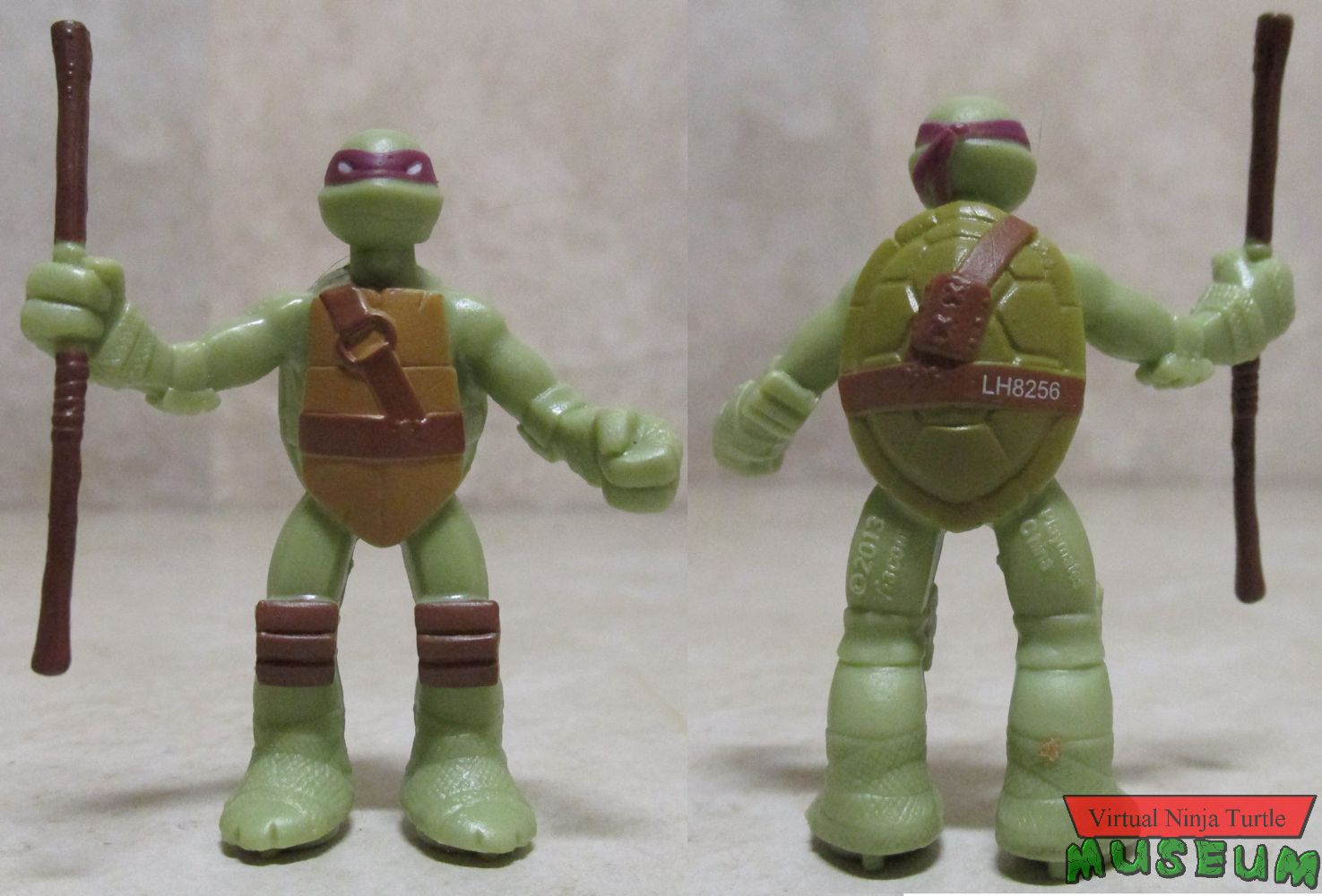 Donatello front and back