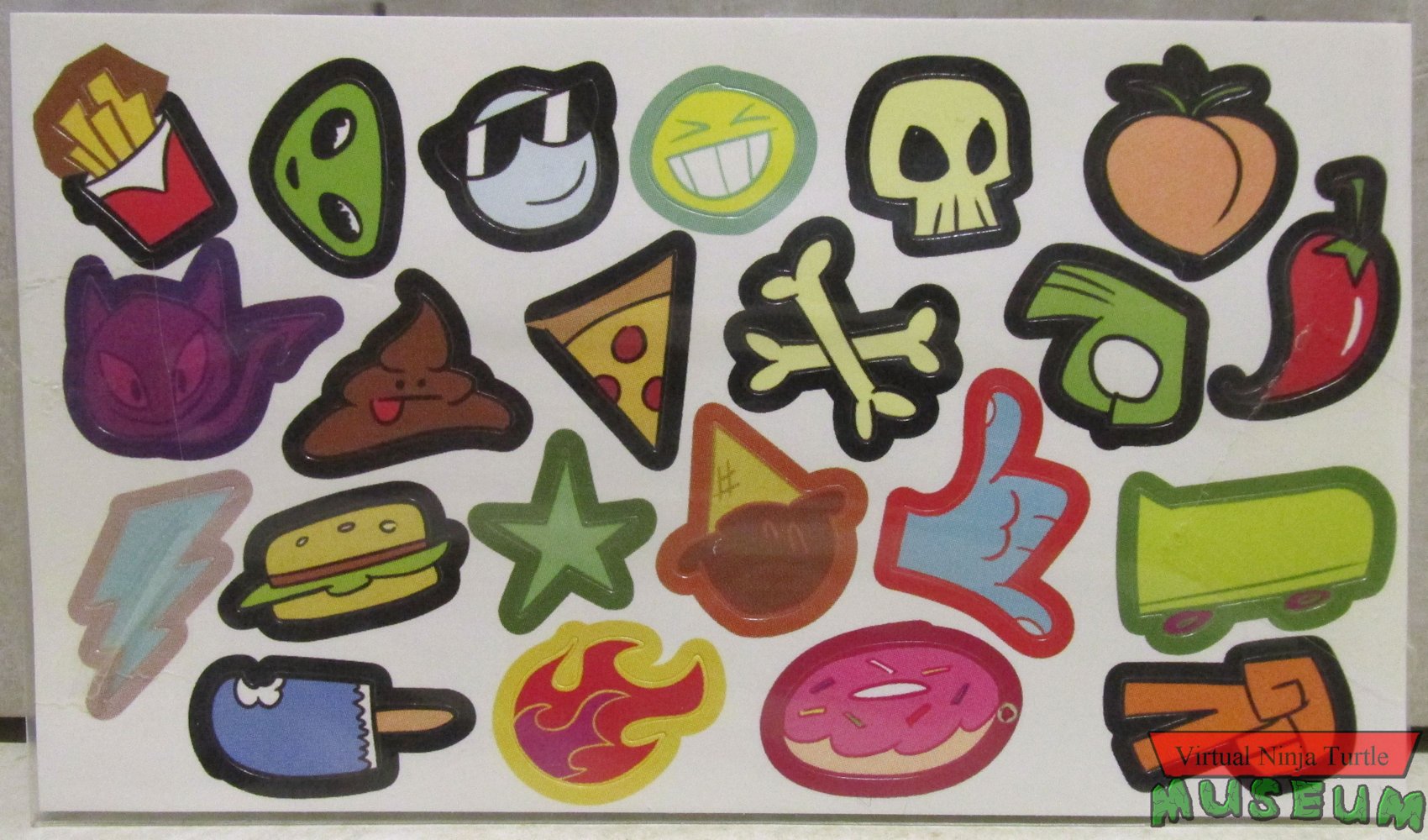 Michelangelo's stickers