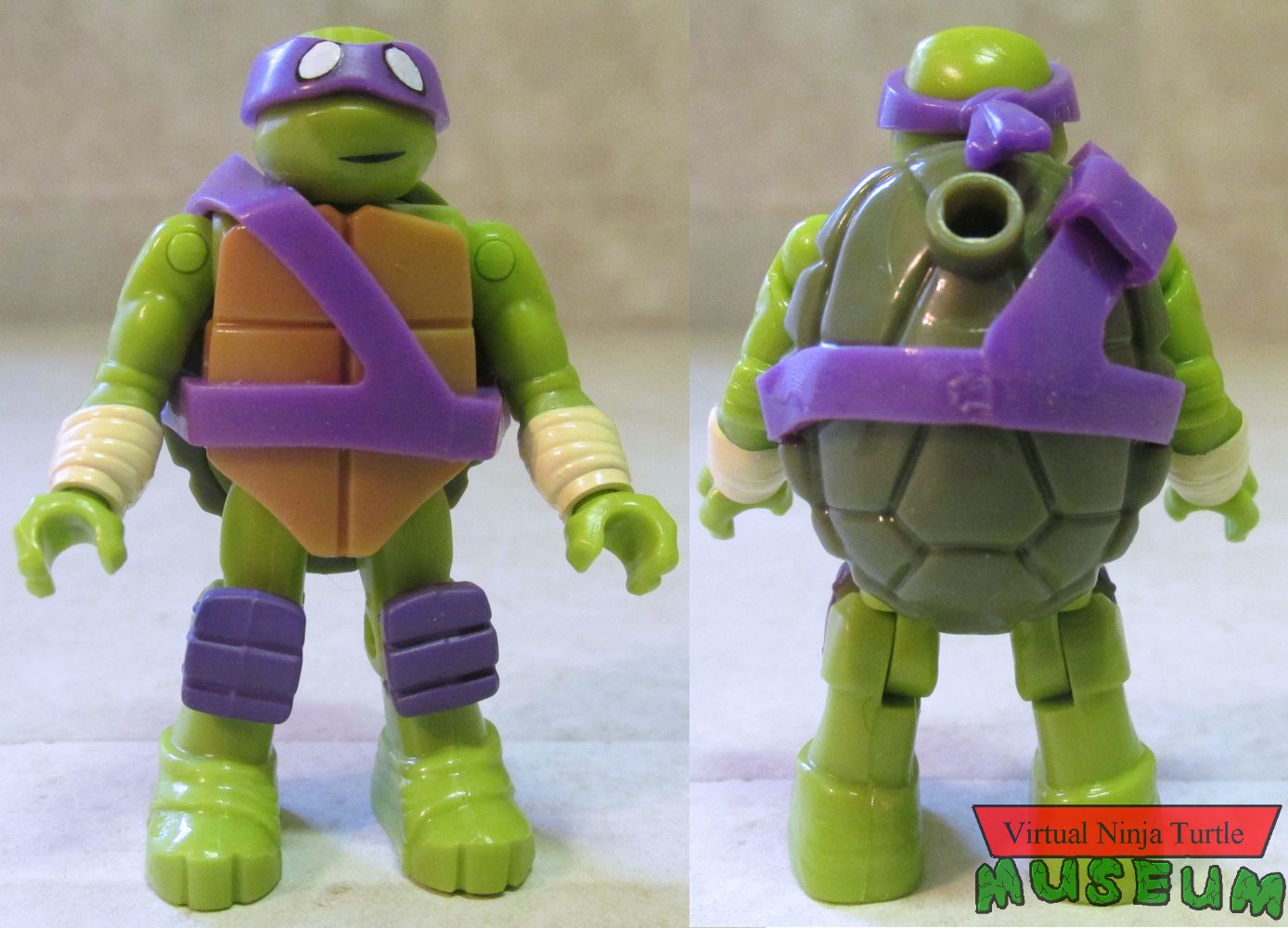 Donatello front and back