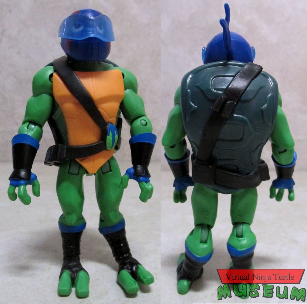 Leonardo front and back