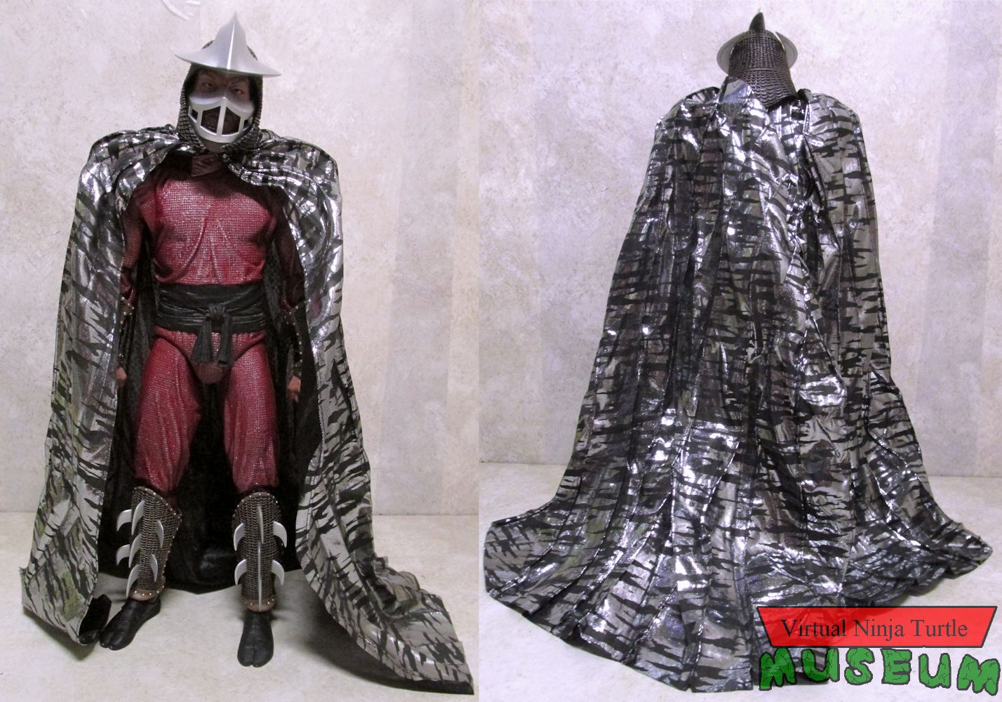 Shredder front and back