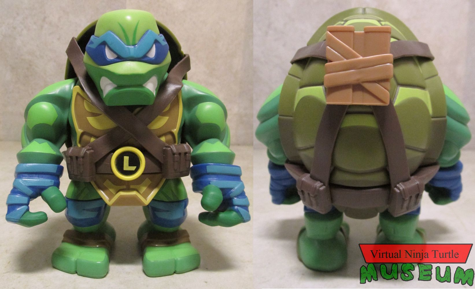 Shadow Ninja Leonardo front and back