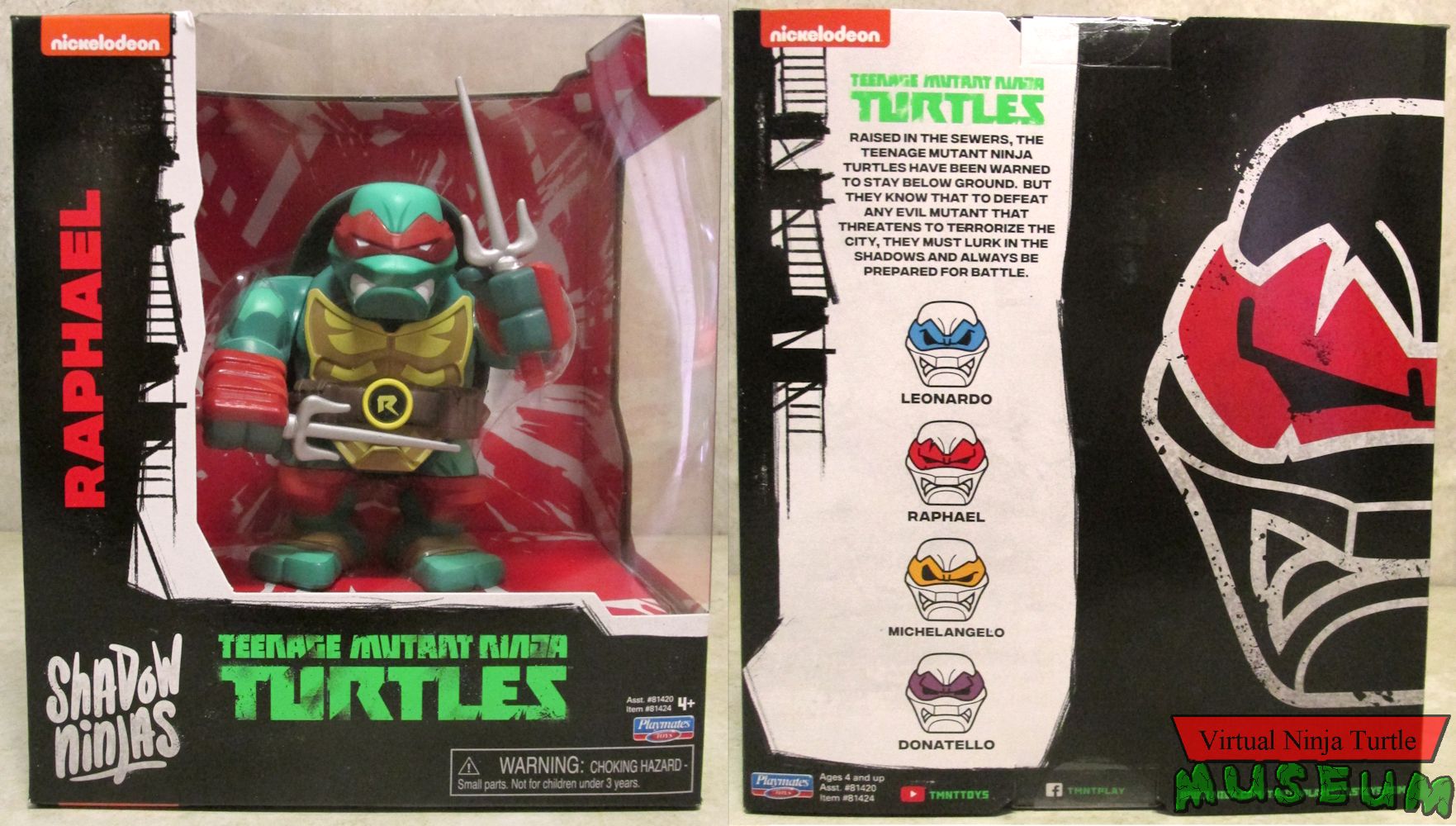 Shadow Ninja Raphael MIB