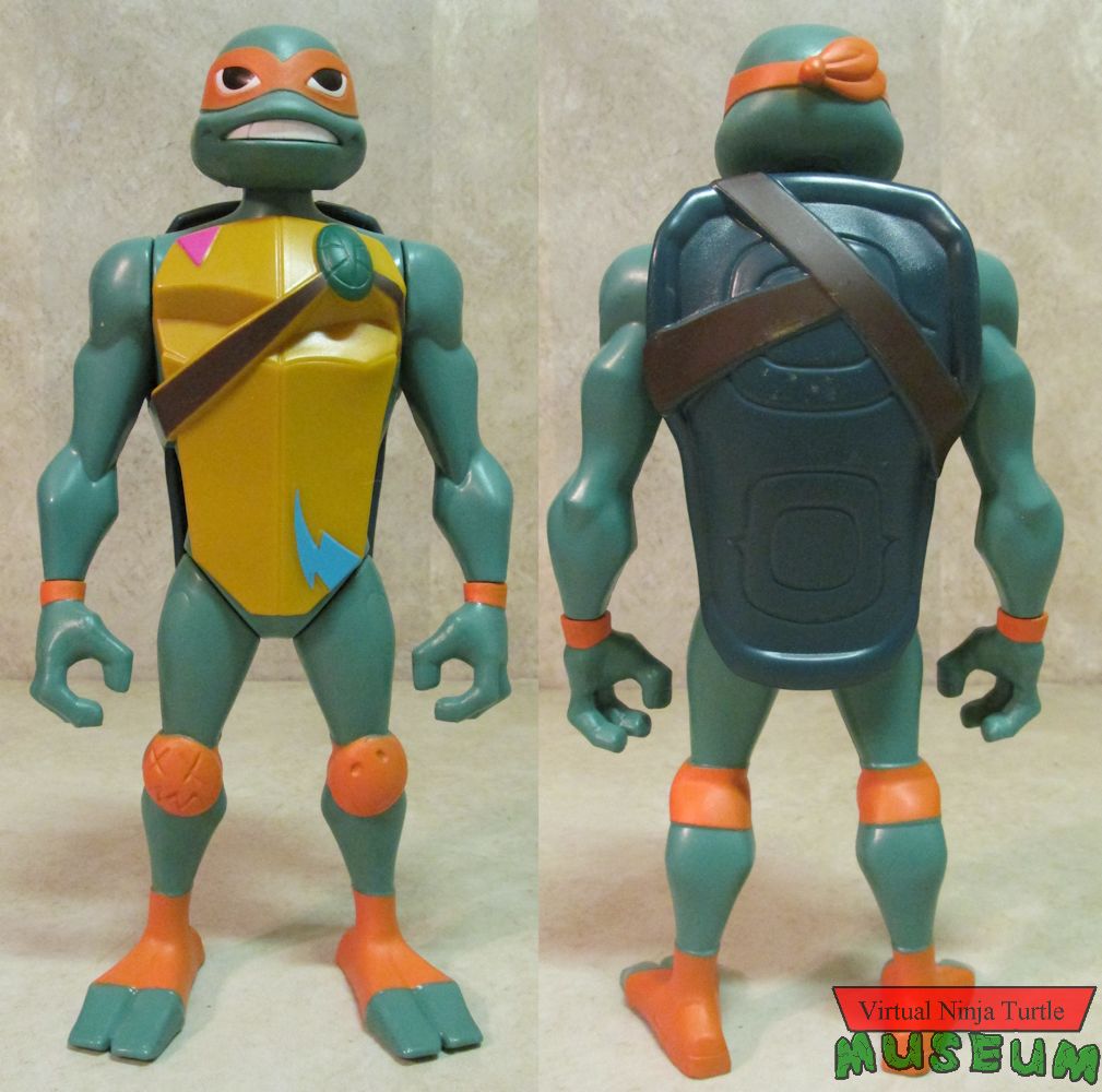 Mutant XL Michelangelo front and back