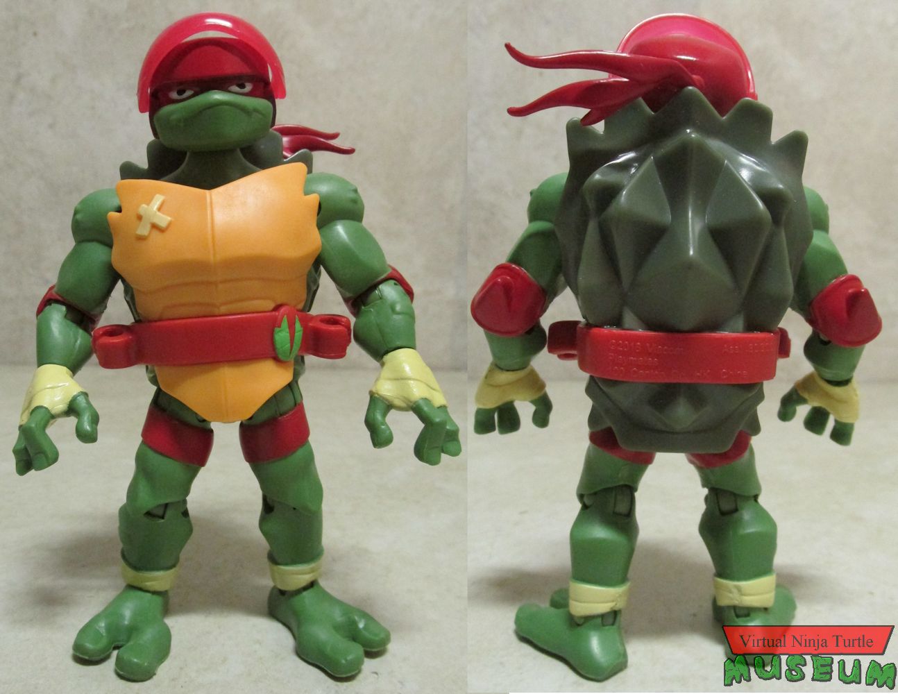 Raphael front and back