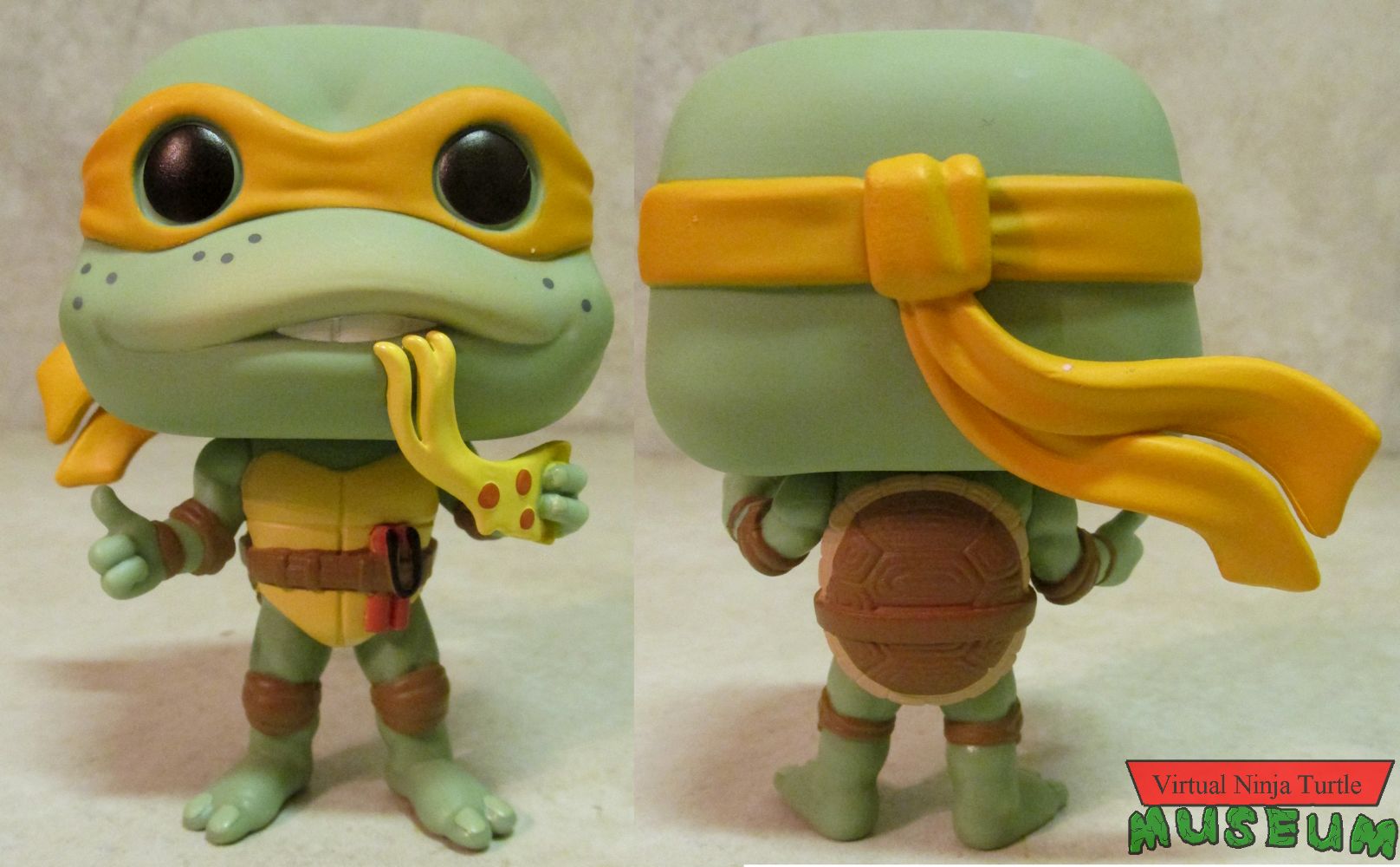 Michelangelo front and back