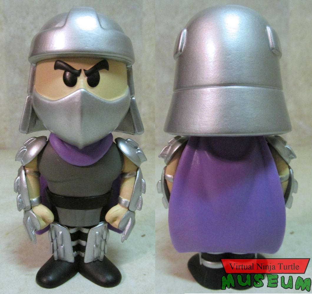 Shredder front and back