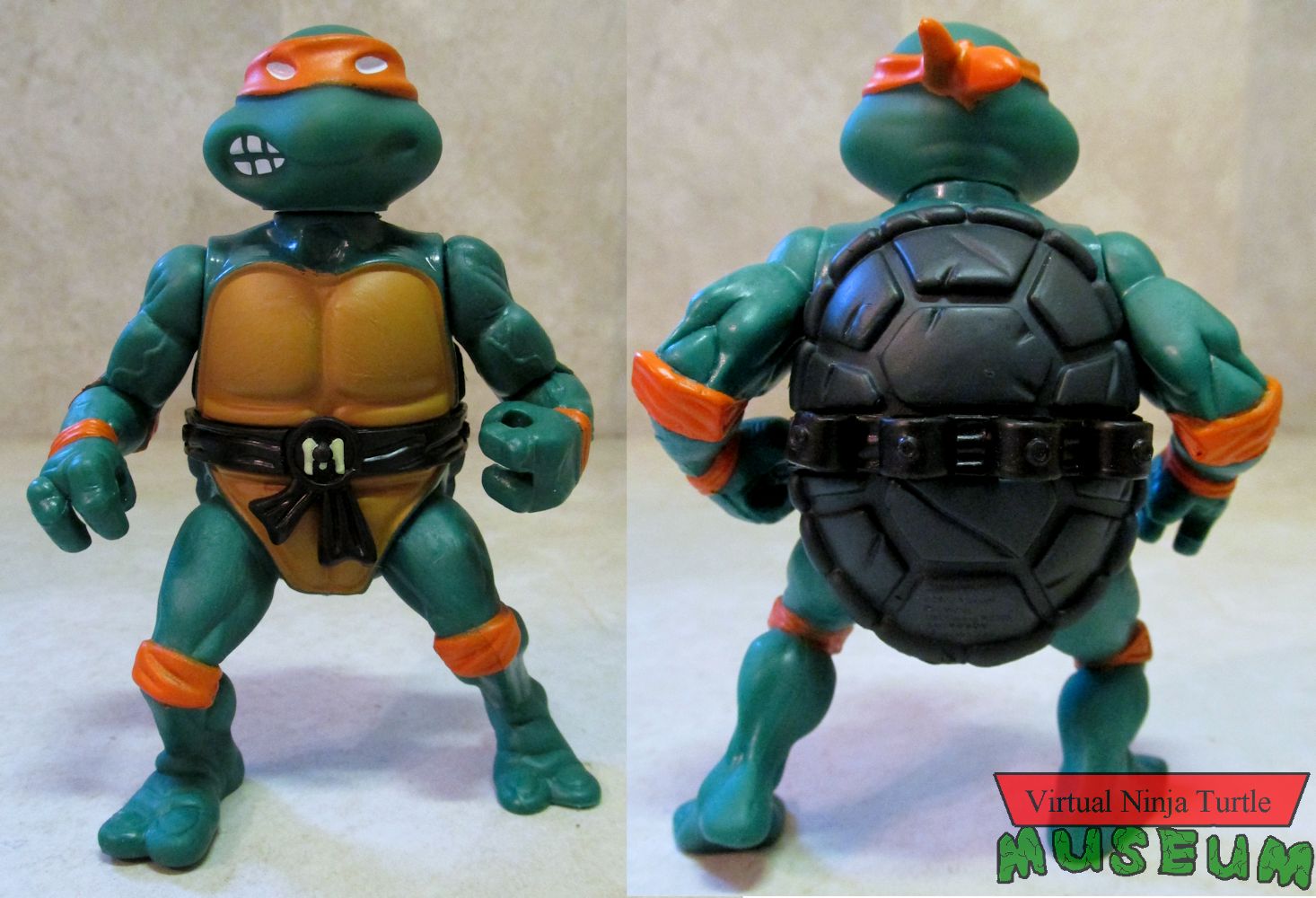 Michaelangelo front and back