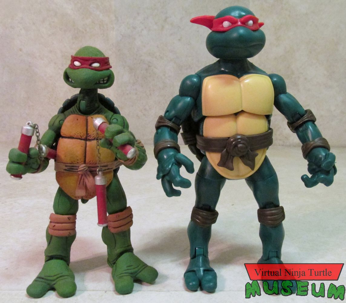 2007 NECA and Ninja Elite Michelangelo