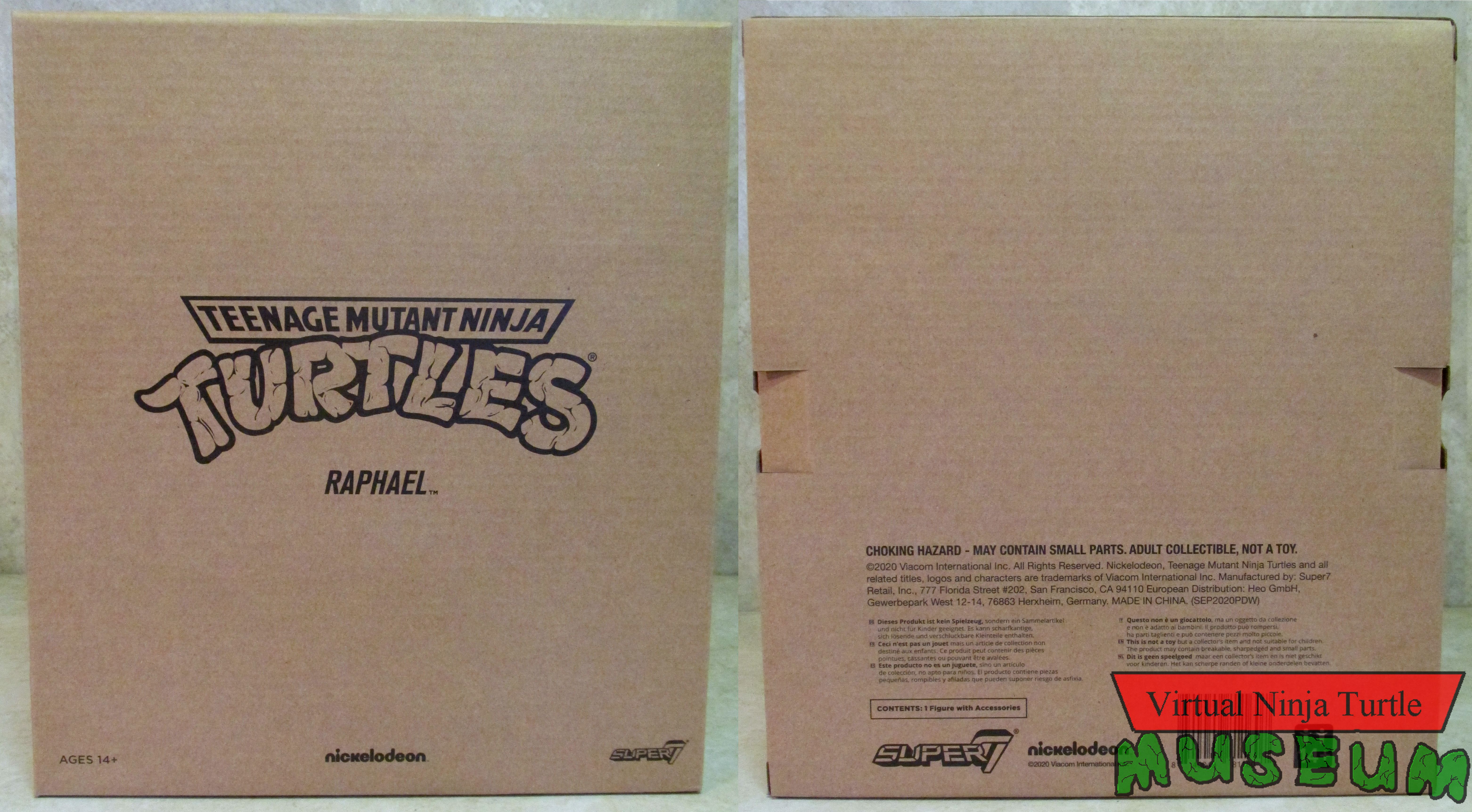 Shipper Box front and back