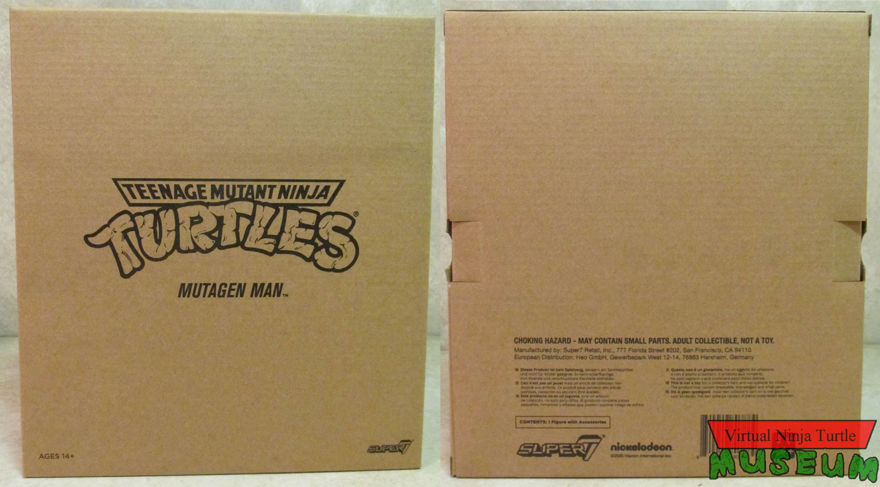 Shipper Box front and back