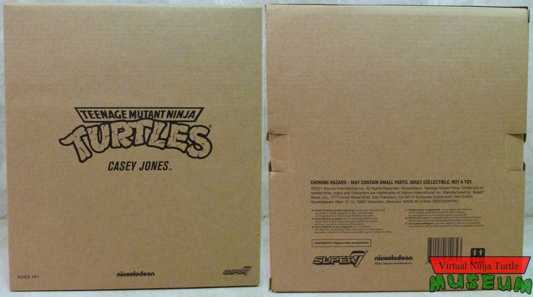 Shipper Box front and back