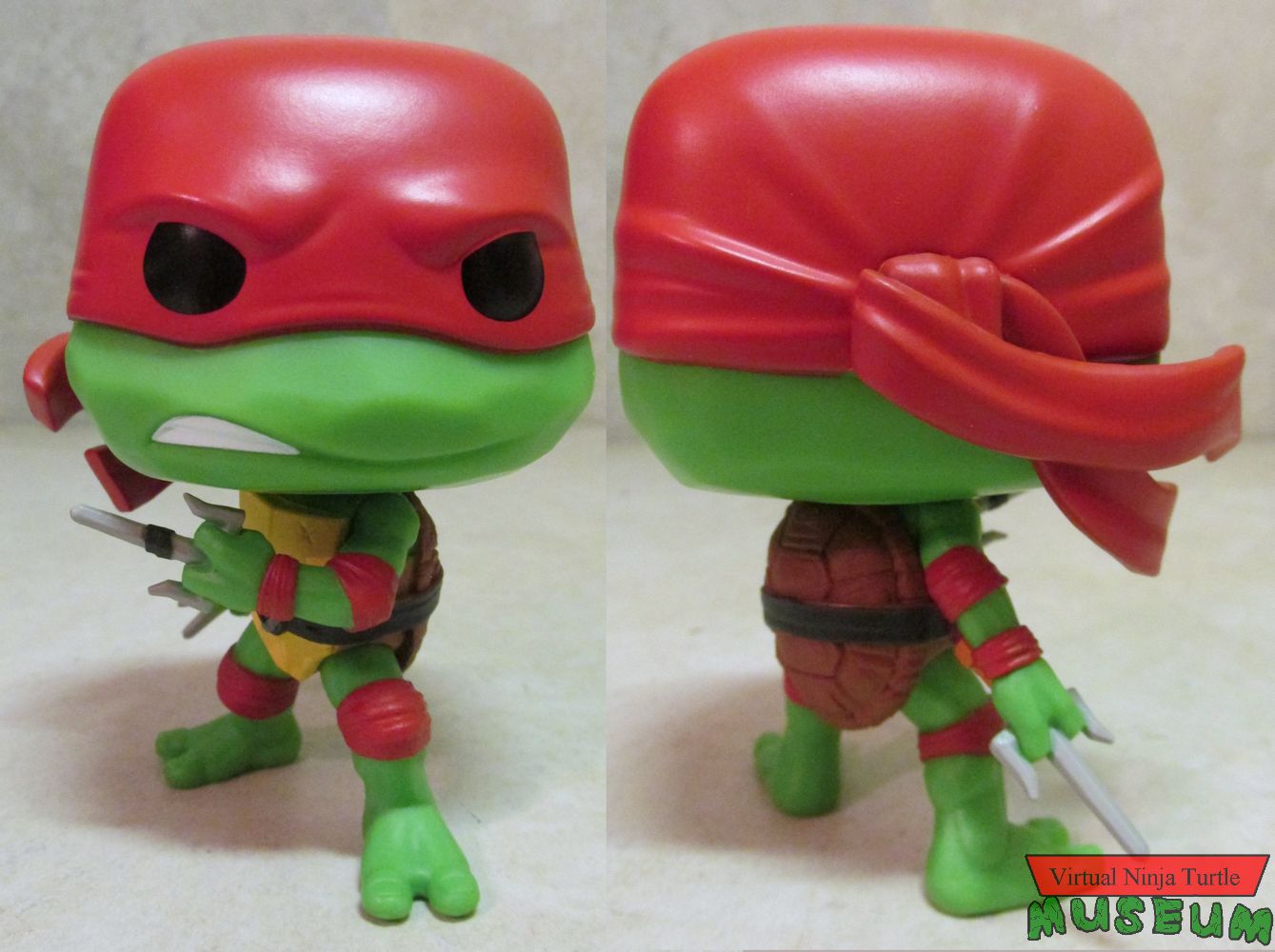 Raphael front and back