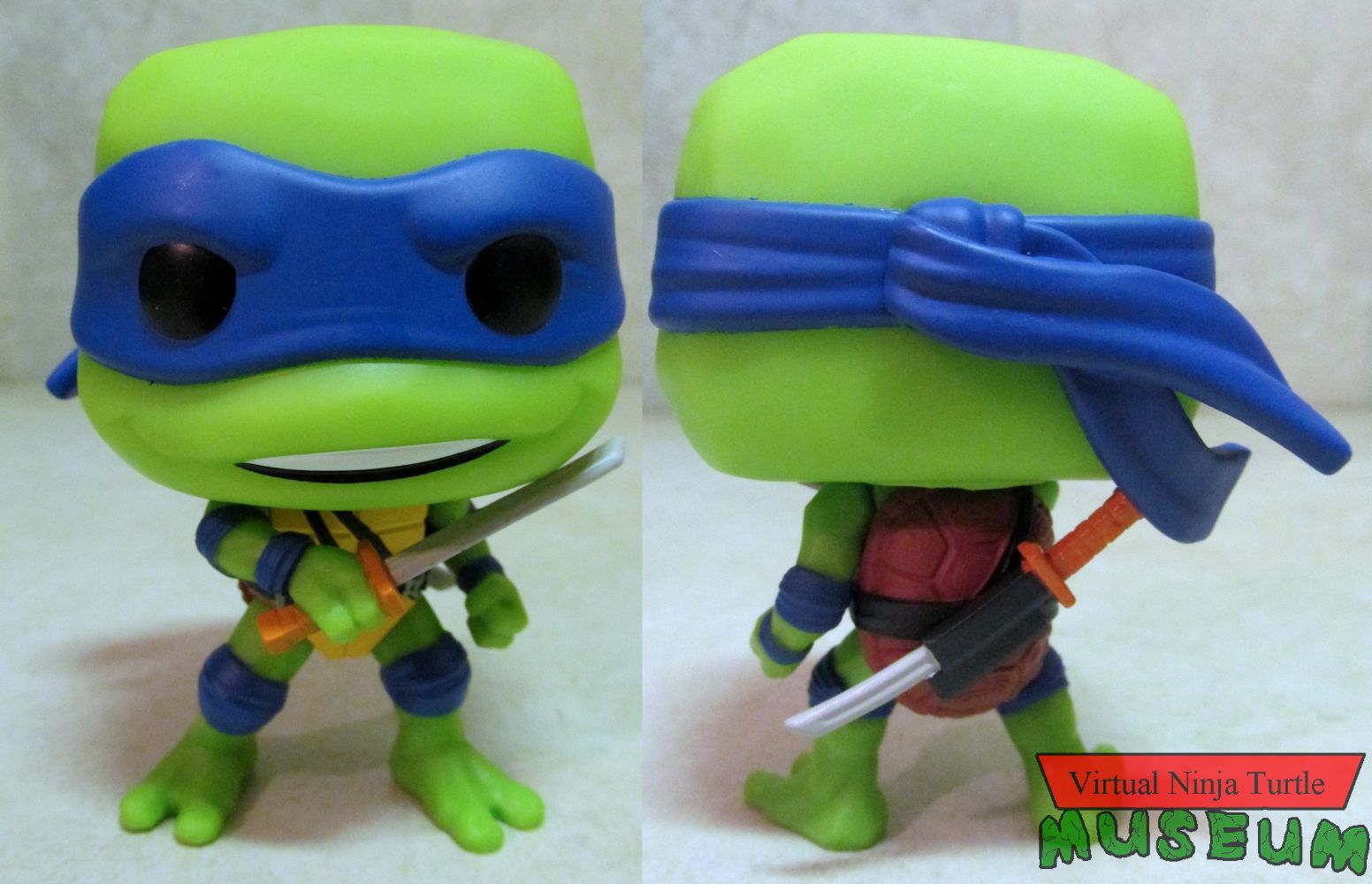 Leonardo front and back