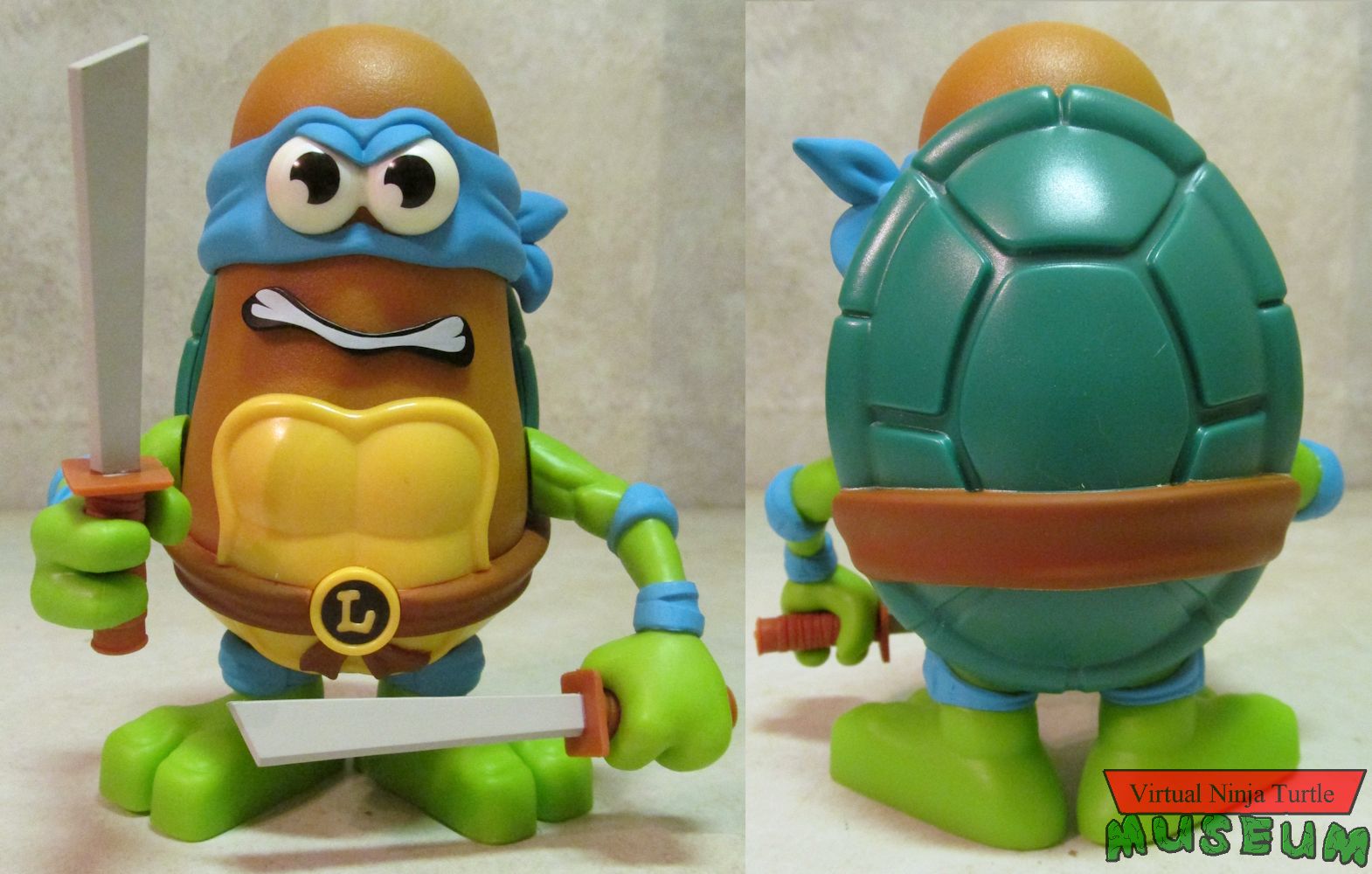 Pop Taters Leonardo front and back