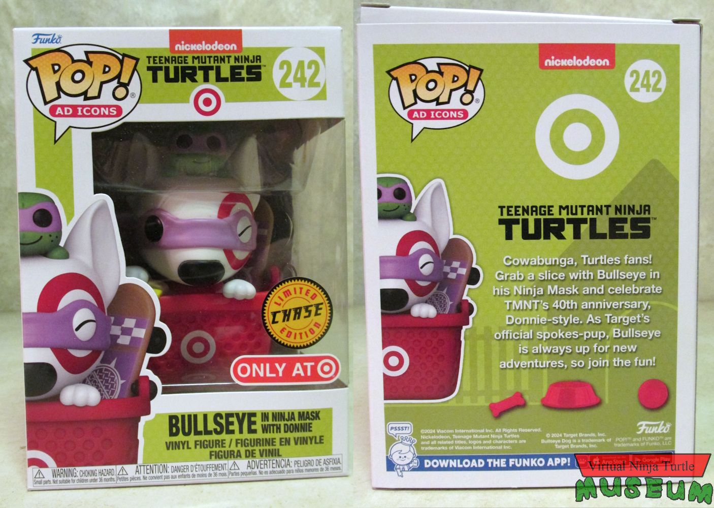 Donatello package front and back