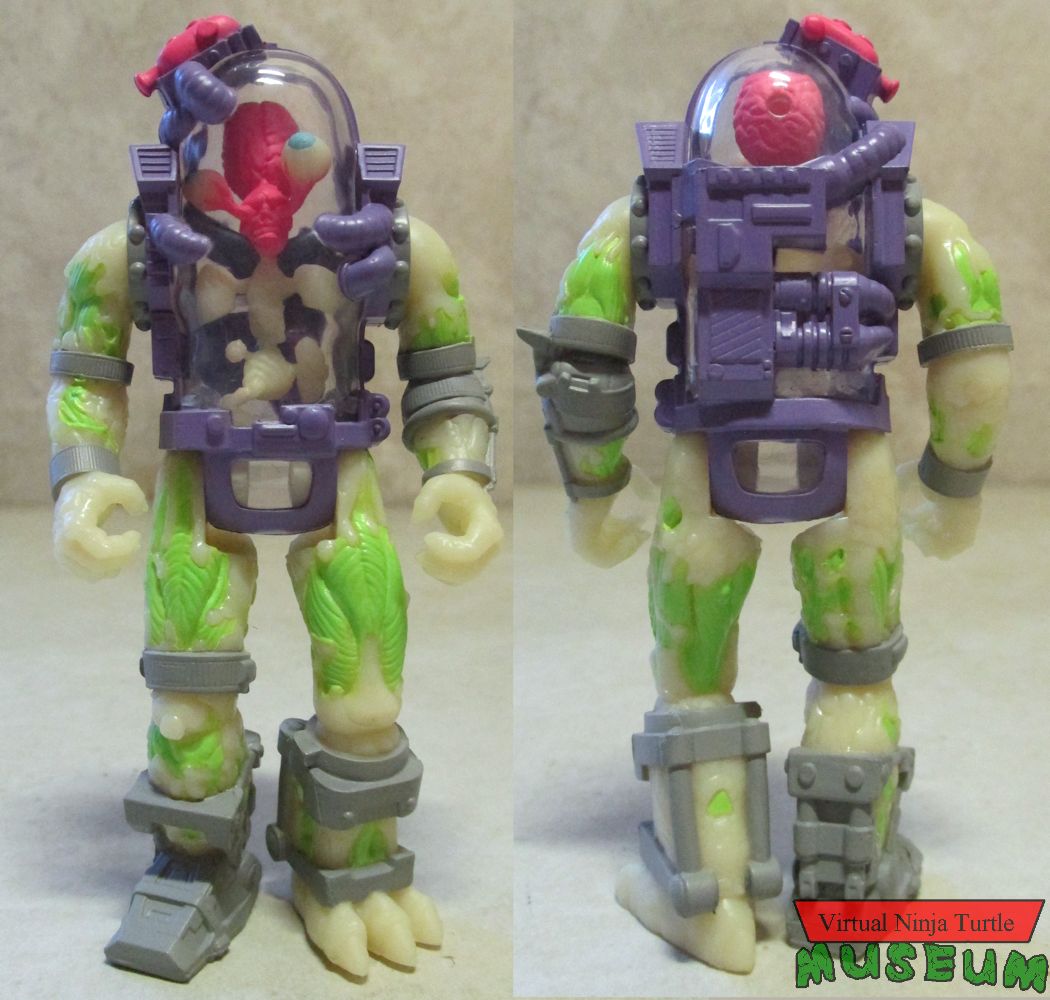 Mutagen Man front and back