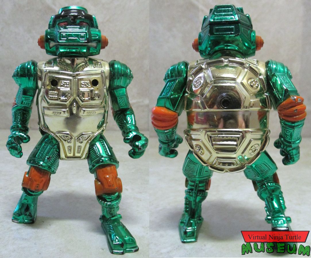 Warrior Metalhead Michaelangelo front and back