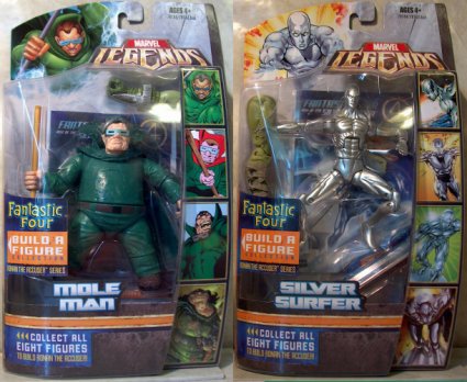 Mole Man & Silver Surfer MOC