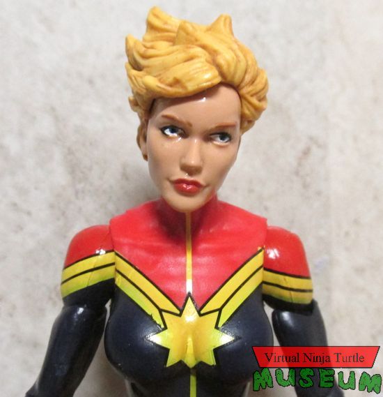 Captain Marvel close up