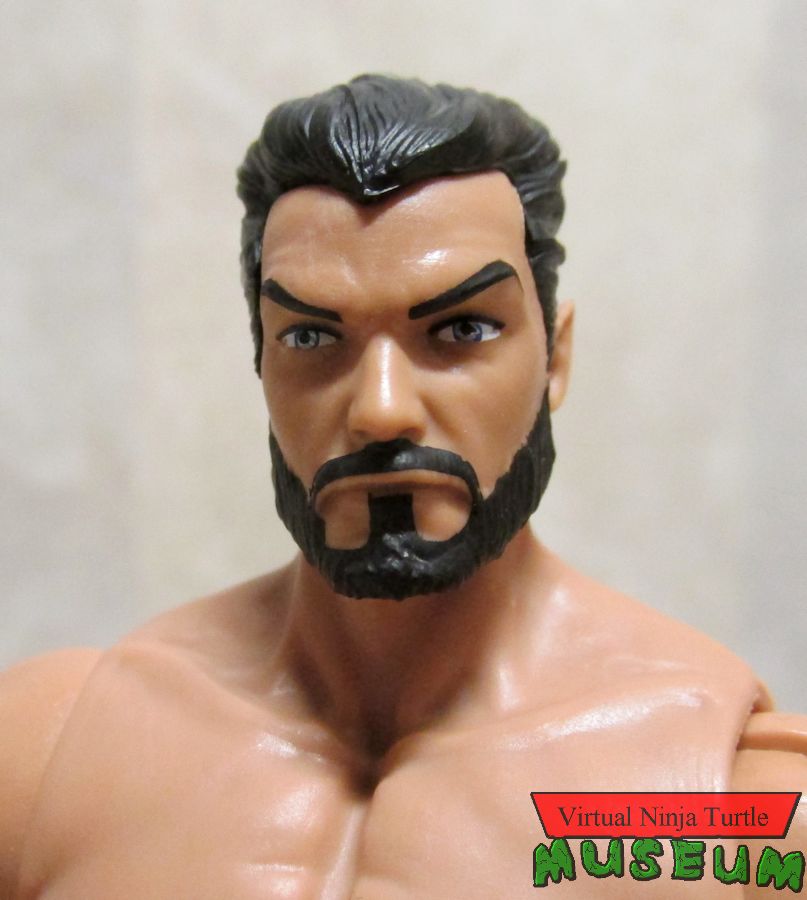 bearded Namor close up