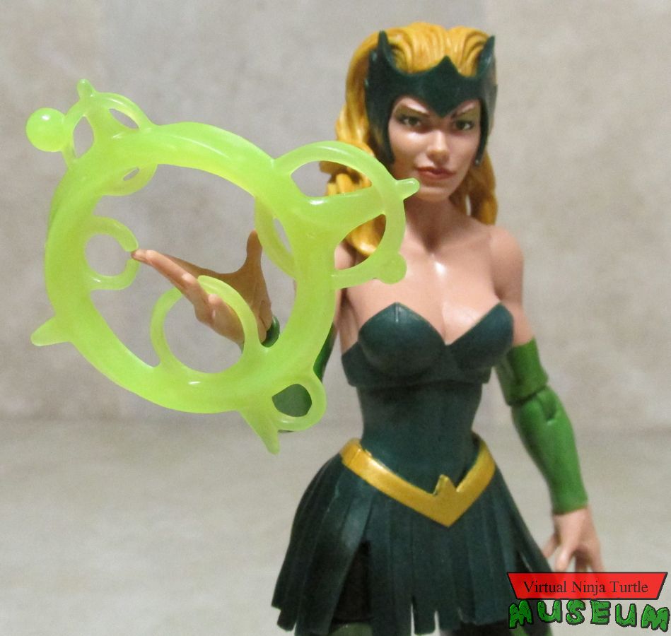 Enchantress with magic effect