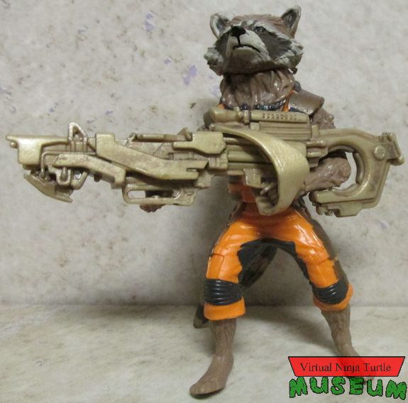 Rocket Raccoon with gun