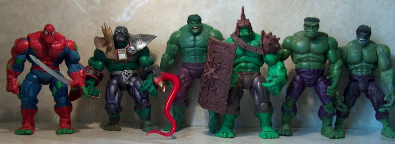 Hulk figures