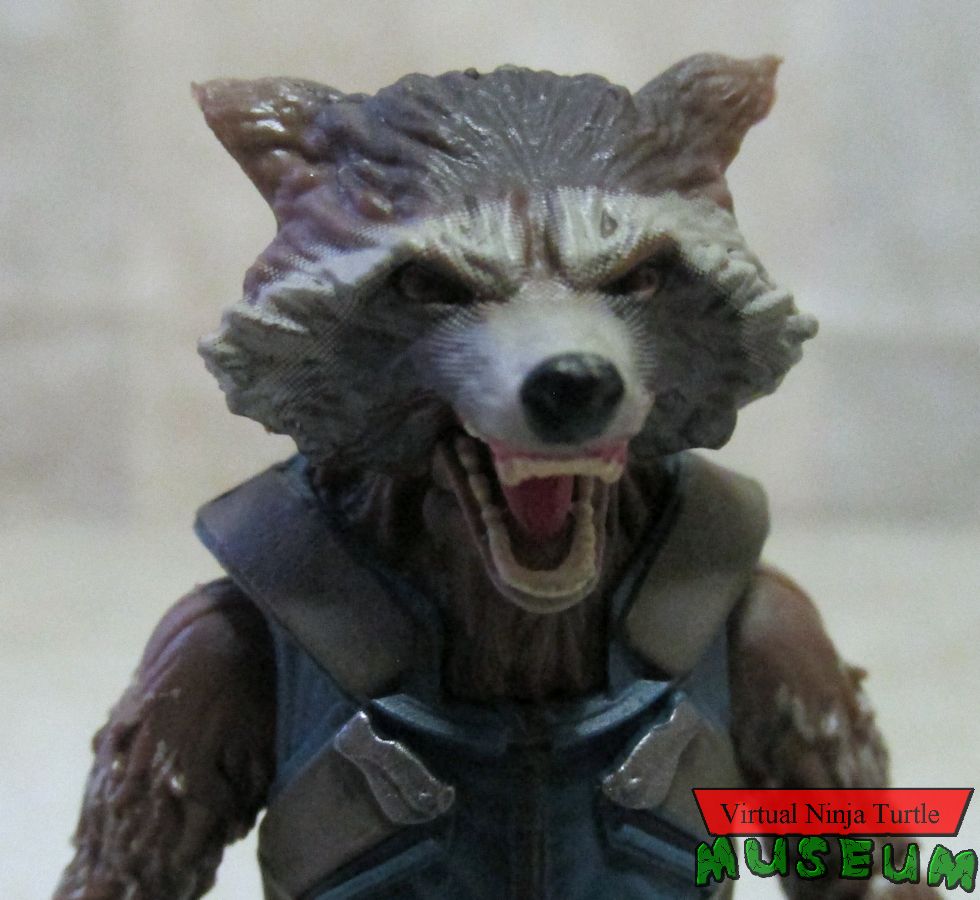 Rocket Raccoon close up