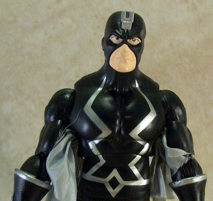 Black Bolt close up