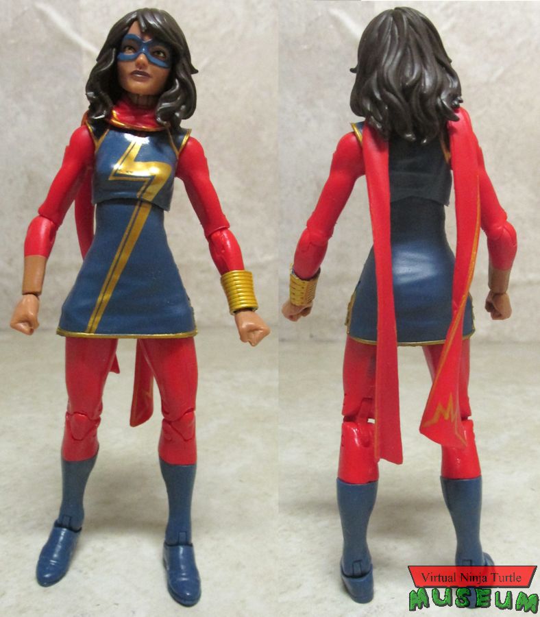 Ms. Marvel front and back