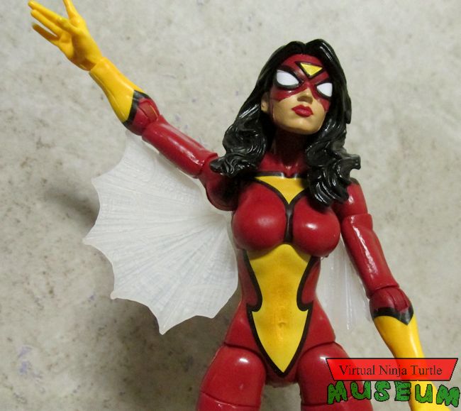 Spider-woman arm webbing