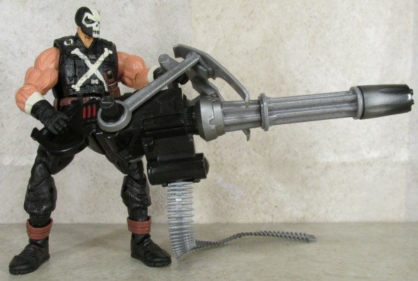 Crossbones with gun