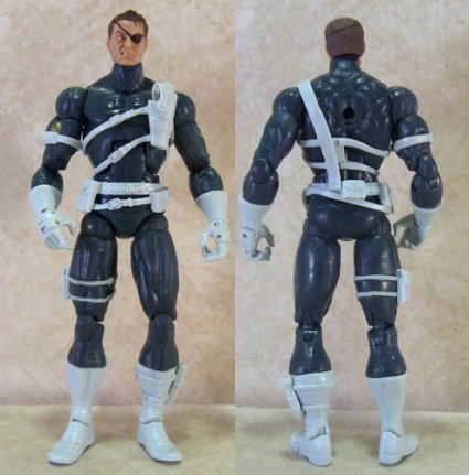 Nick Fury front and back