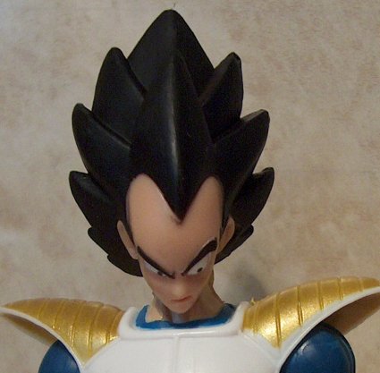 Vegeta head sculpt