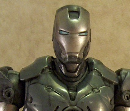 Iron Man Mk 2 close up