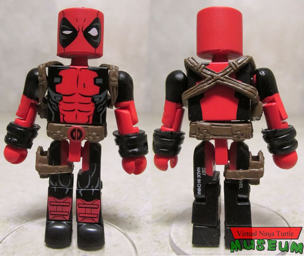 Deadpool front and back