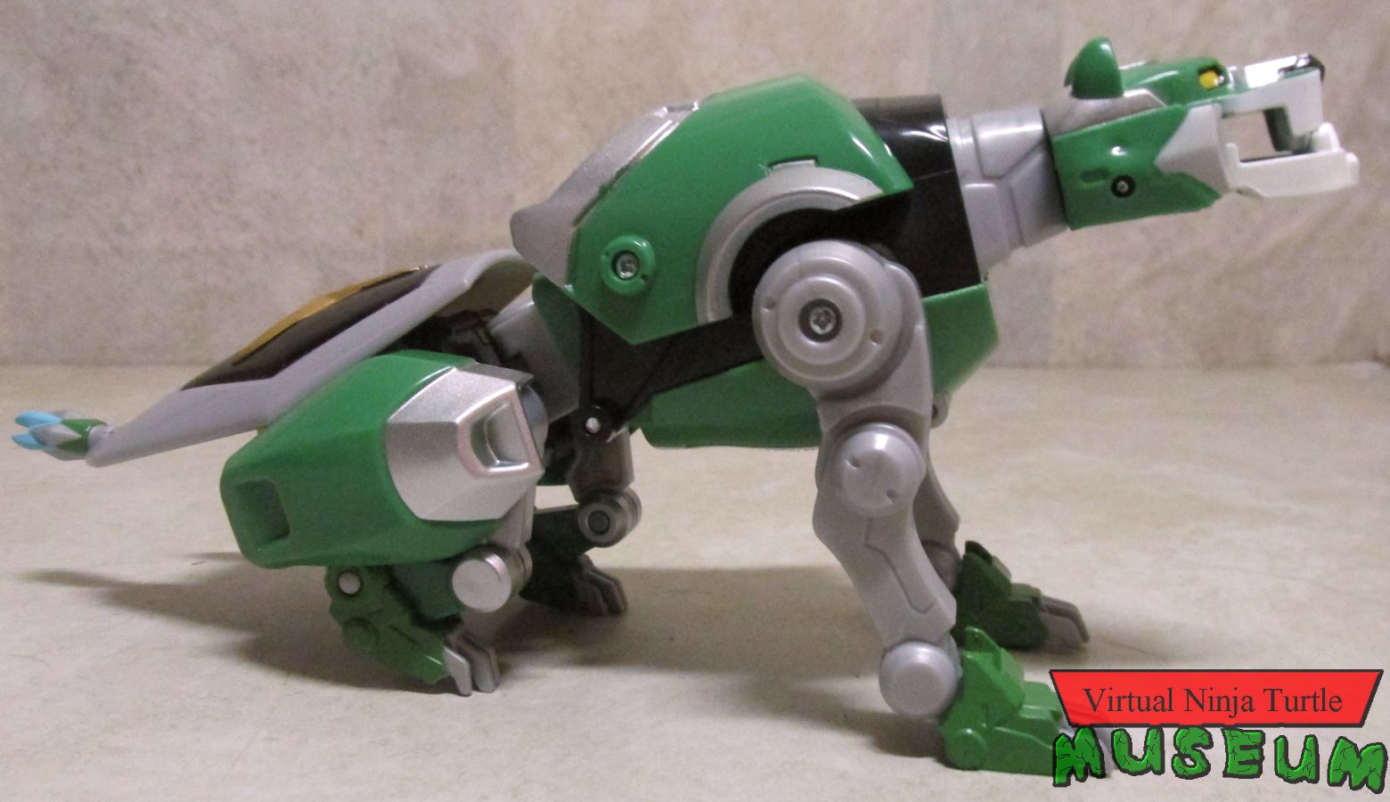 Modern Green Lion sitting