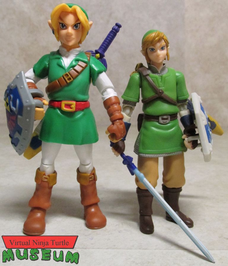 Ocarina of Time and Skyward Sword Links