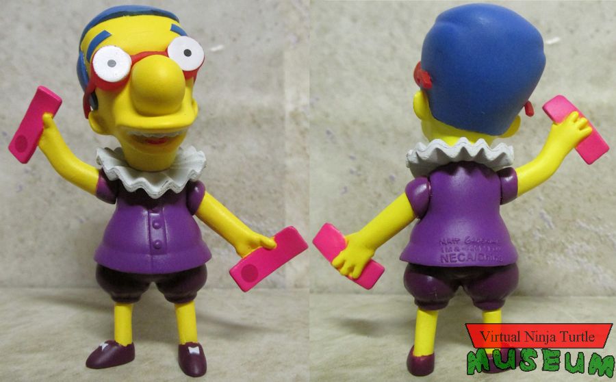 Milhouse front and back