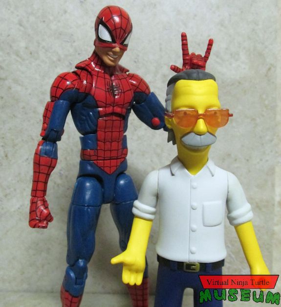 Spider-man and Stan Lee