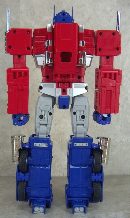 Optimus Prime rear view