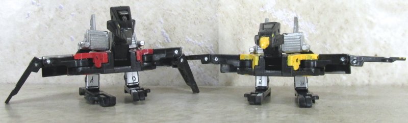 Laserbeak & Buzzsaw front view