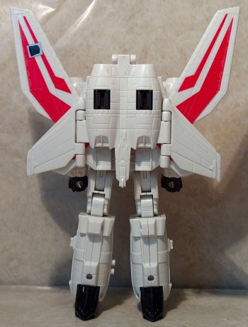 Jetfire robot mode rear view